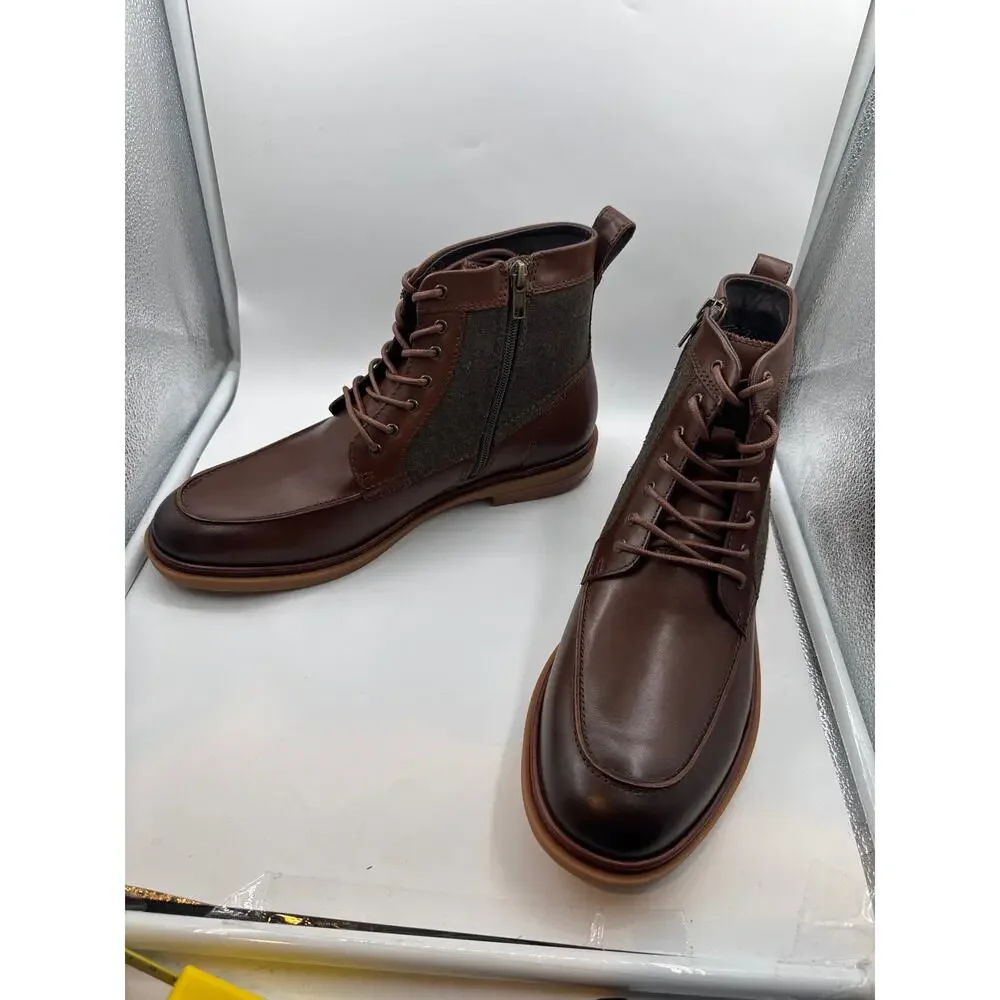 Vince Camuto Men's Bendmore Lace-up Chukka Boots size 9.5 M bourbon